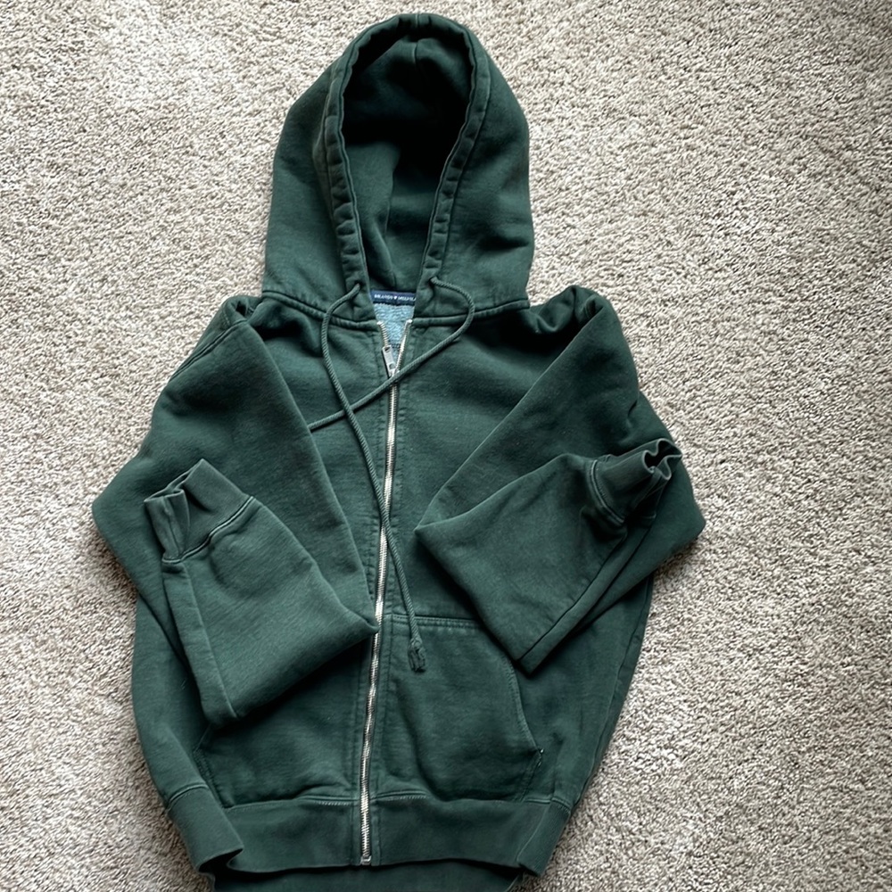 Brandy Melville zip up hoodie